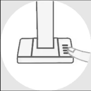 CZUR press button control