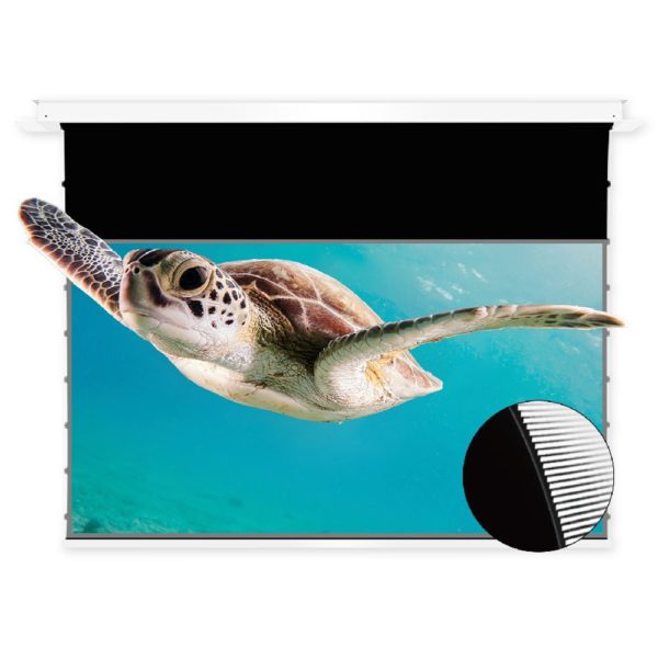 VIVIDSTORM Phantom Recessed In-Ceiling Motorized Tension UST ALR Projector Screen - Image 3