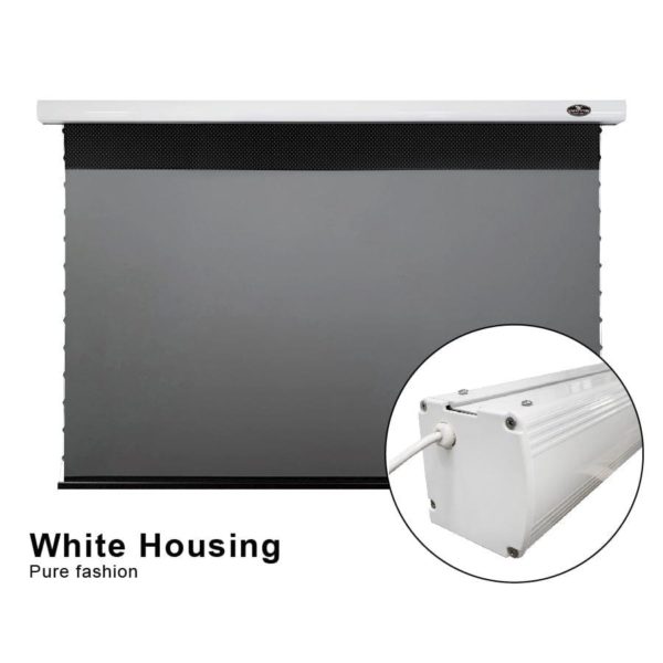 VIVIDSTORM PRO PA Slimline Perforated Acoustic Transparent Motorised Tension UST ALR Projector Screen - Image 5