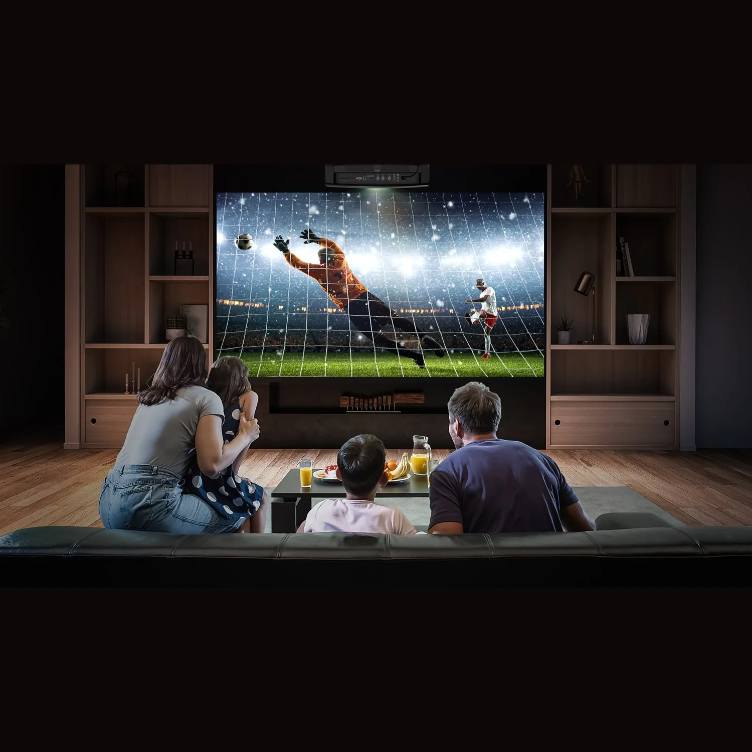 Optoma UHZ68LV 4K UHD Dual Laser Projector – 5000 Lumens - Black - Image 2