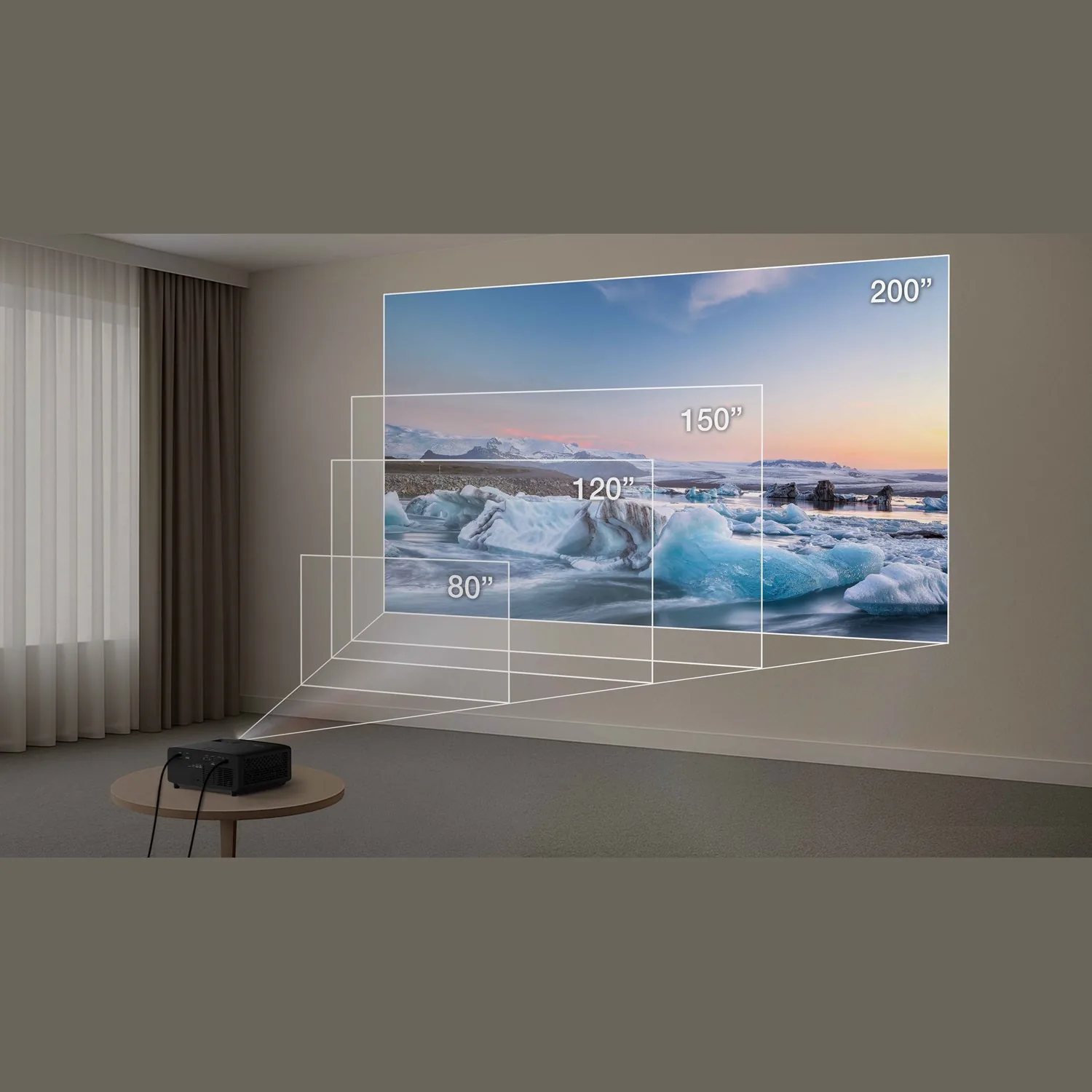 Optoma UZ38X 4K UHD Laser Projector – 3800 Lumens - Image 4