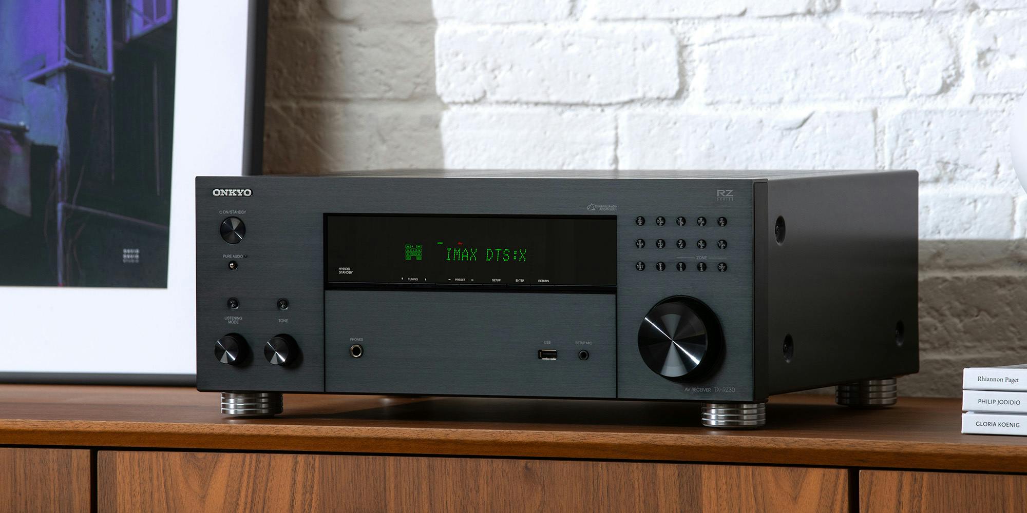 Onkyo TX-RZ30 front wide product image