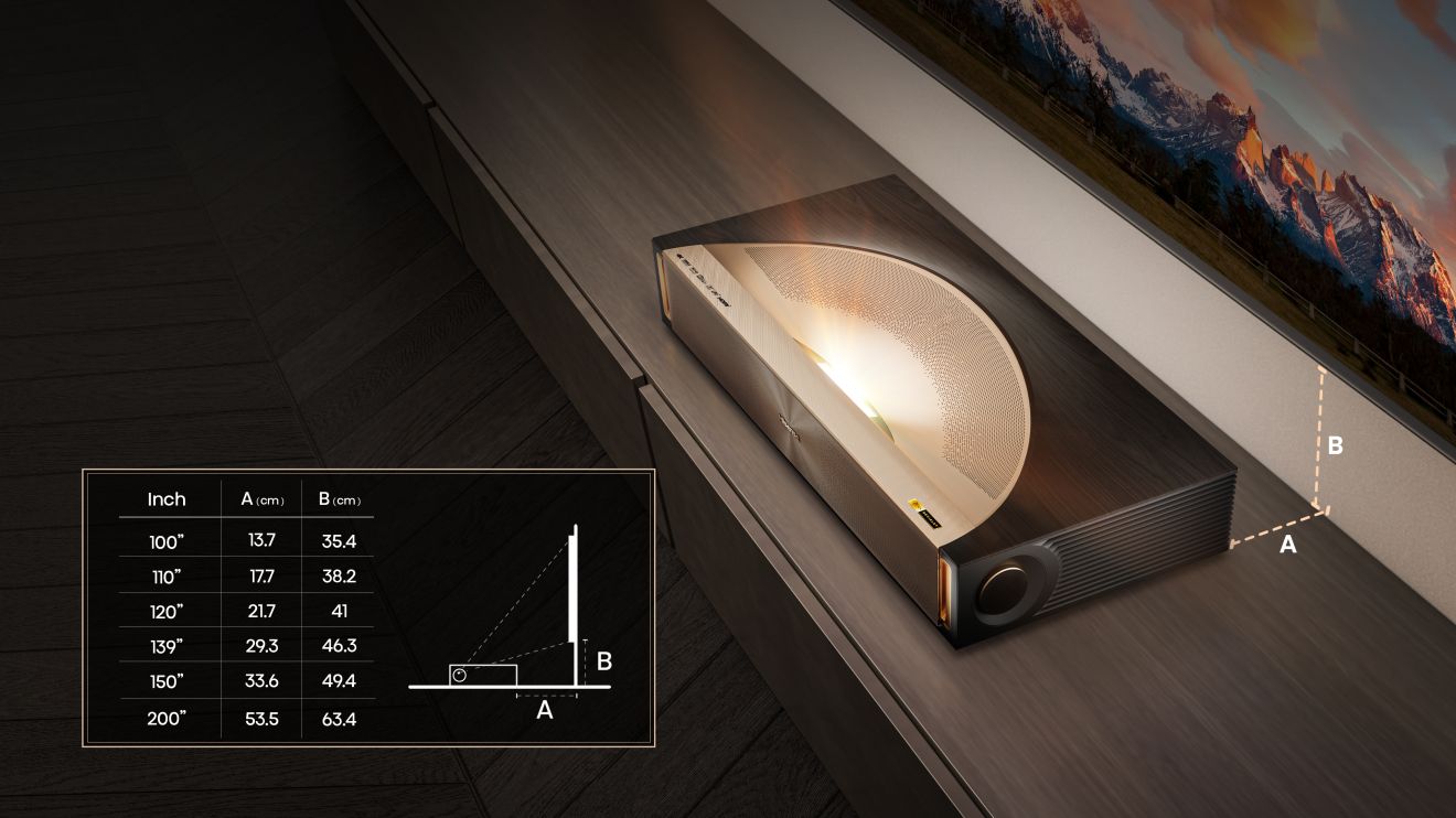 Hisense L9Q Pro L9QTUKPRO 4K TriChroma Ultra Short Throw Laser TV Projector - Image 4
