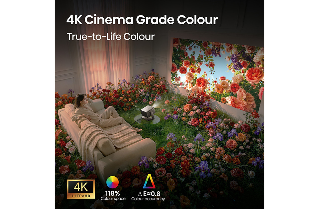 Hisense C3 Pro 4K TriChroma RGB Triple Laser Smart Projector | C3TUKPRO - Image 11