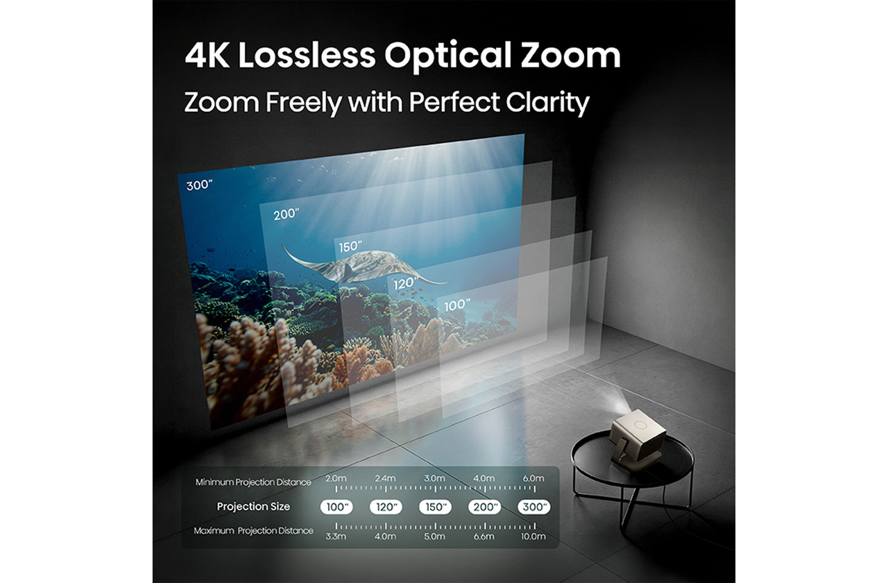 Hisense C3 Pro 4K TriChroma RGB Triple Laser Smart Projector | C3TUKPRO - Image 9