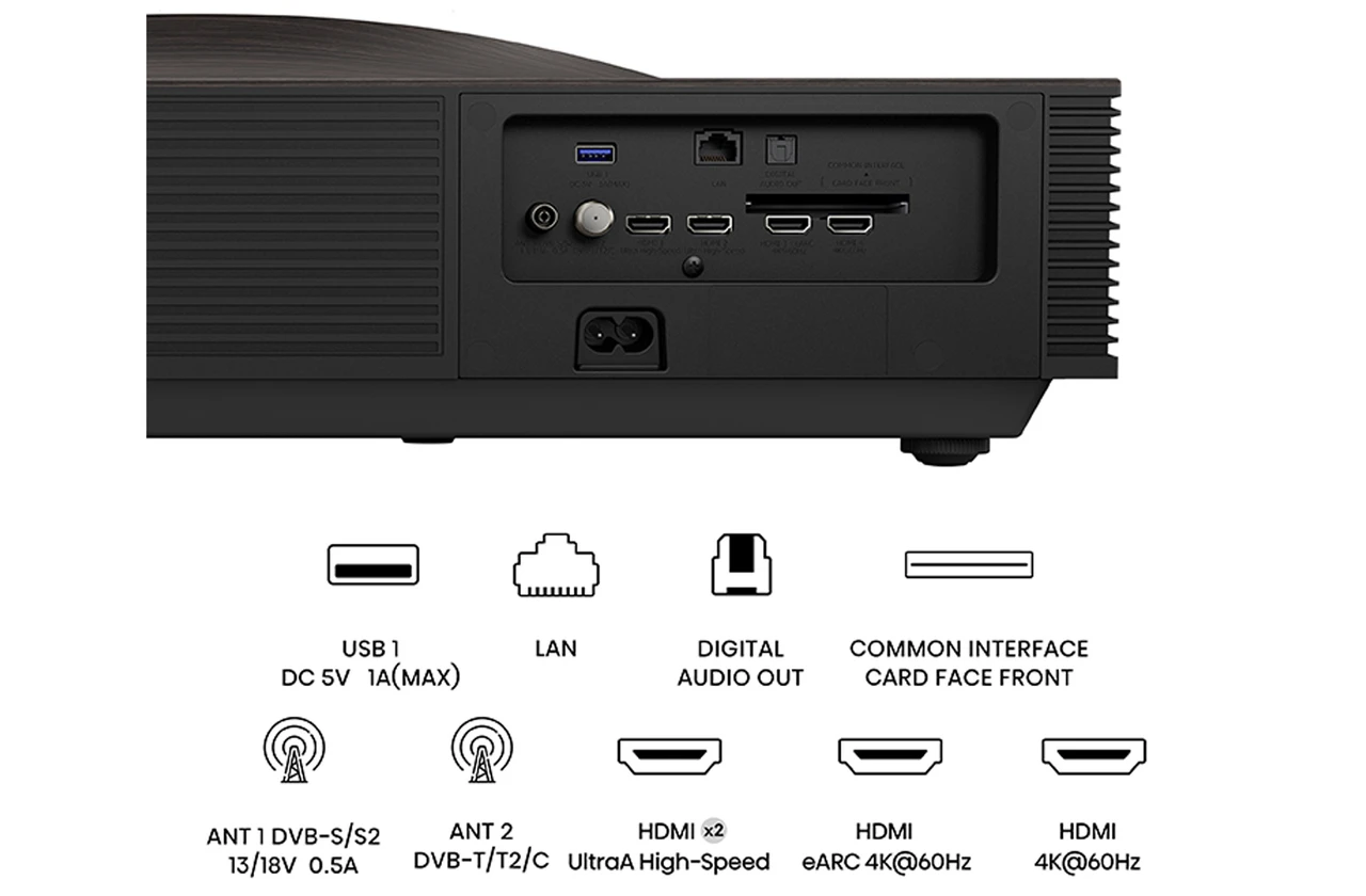 Hisense L9Q Pro L9QTUKPRO 4K TriChroma Ultra Short Throw Laser TV Projector - Image 7